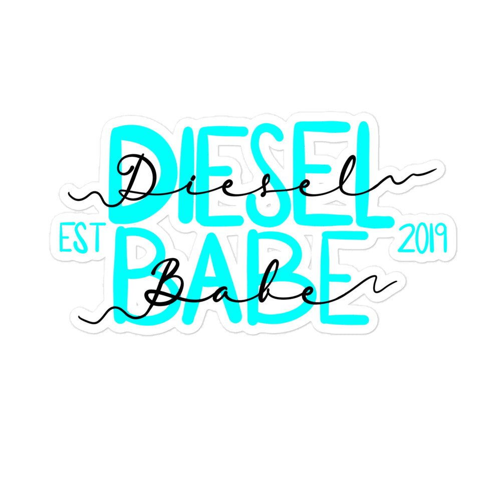 Diesel Babe EST Stickers