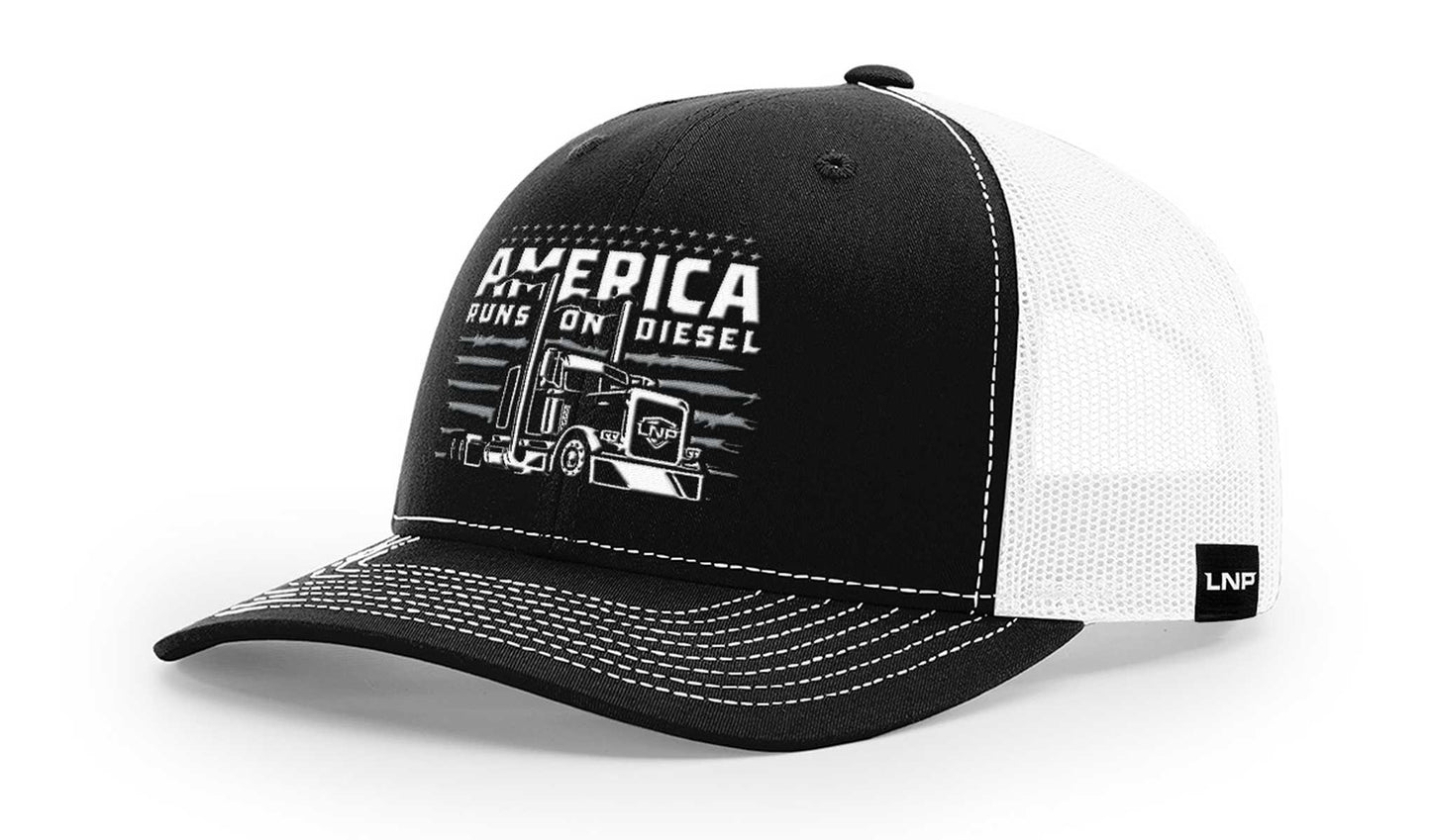 AMERICA RUNS ON HAT LNPGEAR America runs on hat lnpgear