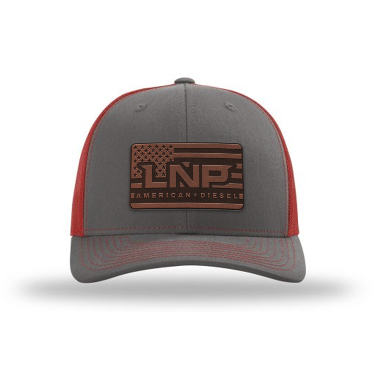 LNP Charcoal Red Trucker