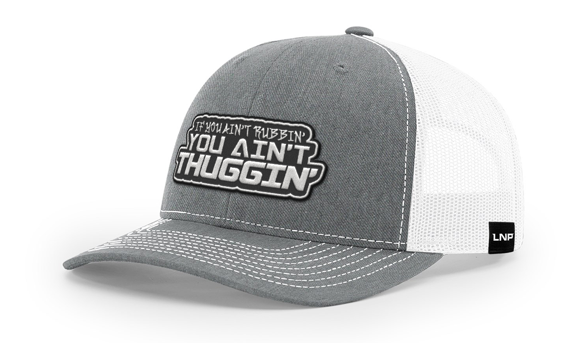You Aint Thuggin Leather Patch Hat