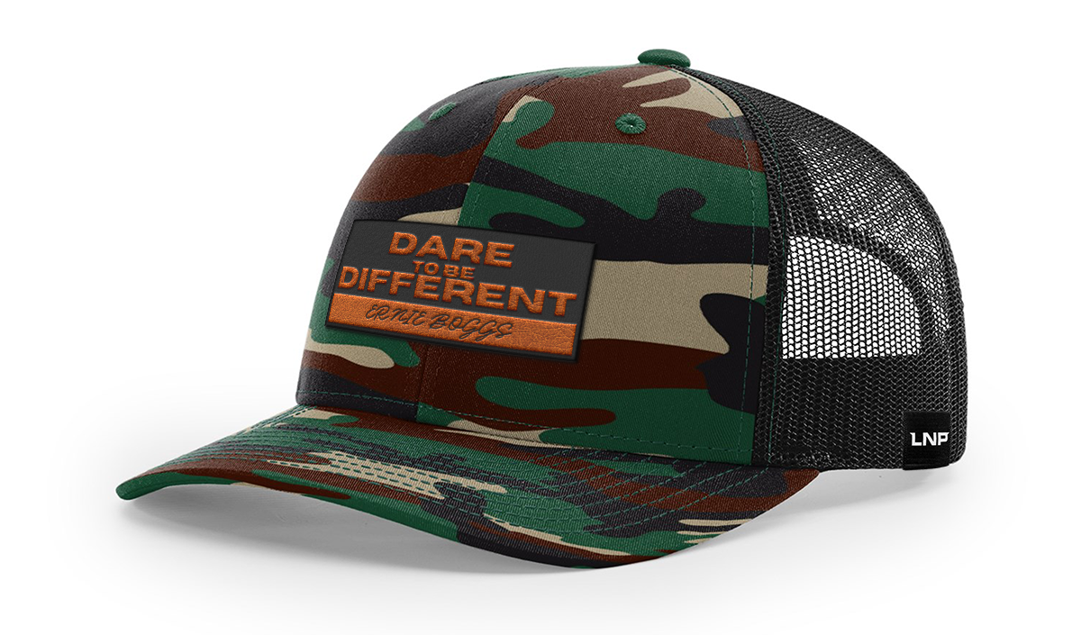 DARE TO BE DIFFERENT CAMO HAT
