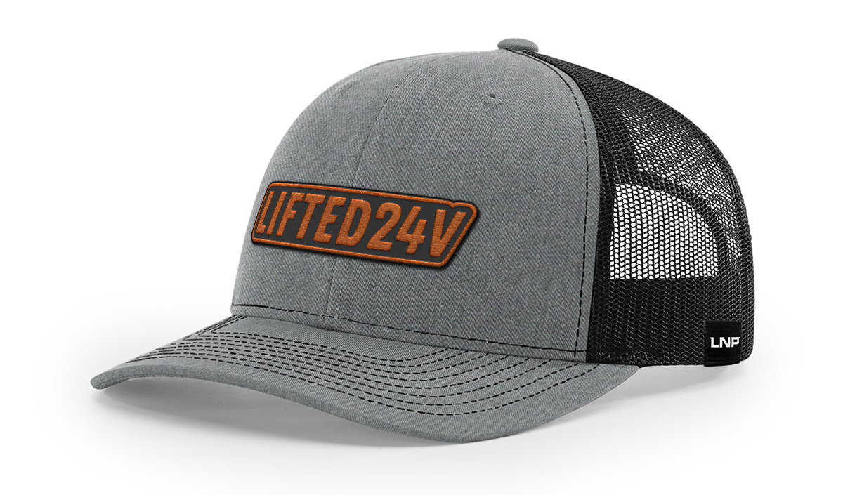 LIFTED 24V LEATHER PATCH HAT