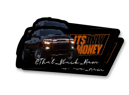 THAT BLACK RAM STICKER