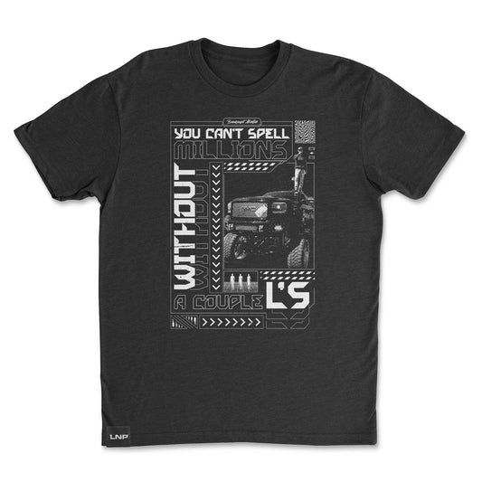 CANT SPELL MILLIONS TEE