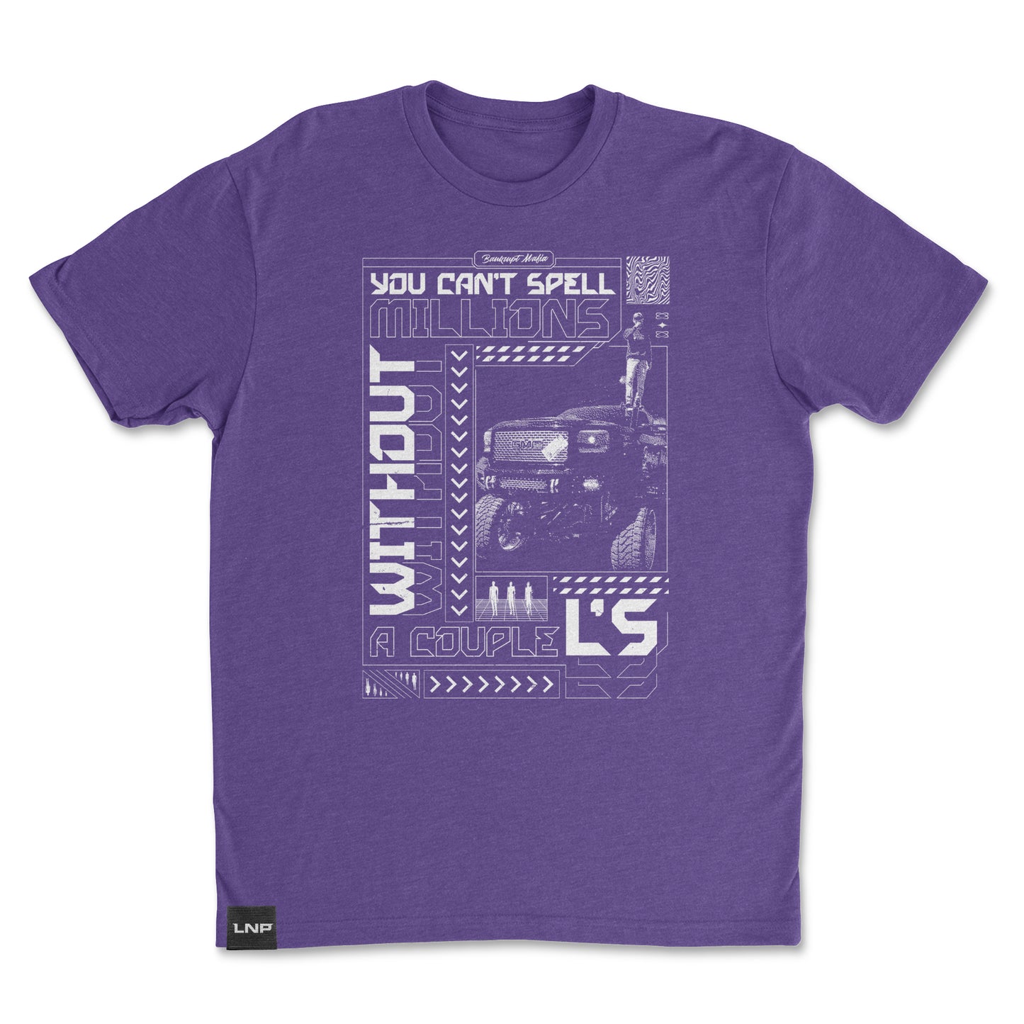 CANT SPELL MILLIONS TEE